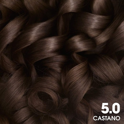 Vopsea de păr permanentă, Garnier Olia, 5.0 Castaniu