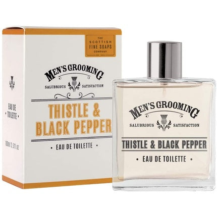 Eau De Toilette, Scottish Fine Soaps, Thistle & Black Pepper, 100ml