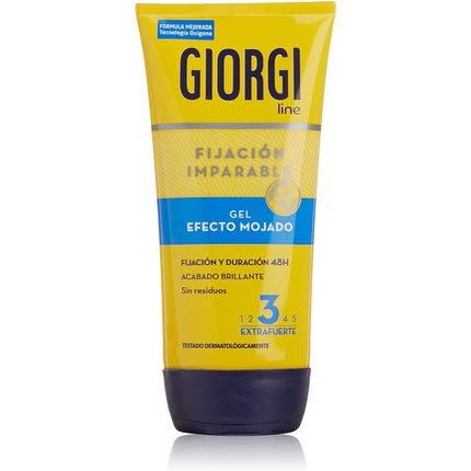 Gel de păr Wet Look Giorgi, prindere extrafortă, 165 ml