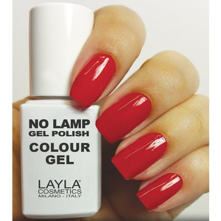 Gel Lichid Unghii Layla Cosmetics Milano No Lamp Colour Gel Red Vegas 10ml