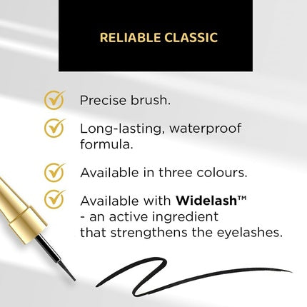 Eyeliner Eveline Cosmetics Celebrity, negru, 4ml