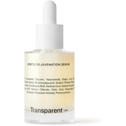 Serum Anti-Aging Gentle Rejuvenation, 30 ml, Transparent Labs
