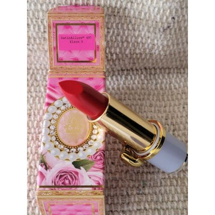 Ruj Pat McGrath Labs, model Satinallure 497 Elson, culoare roșu intens