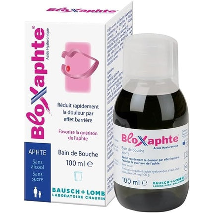 Bausch + Lomb Bloxaphte, Clătire pentru gură, 100 ml, roz