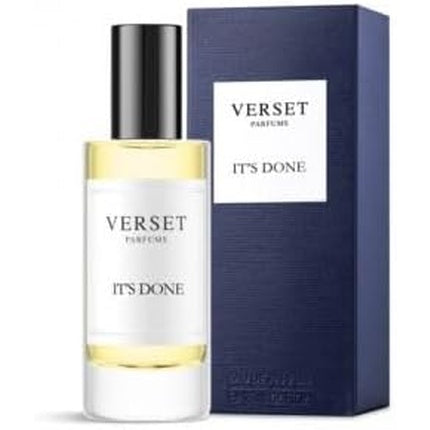 Perfum pentru bărbați, Verset It's Done, 15ml, sticlă transparentă cu lichid galben