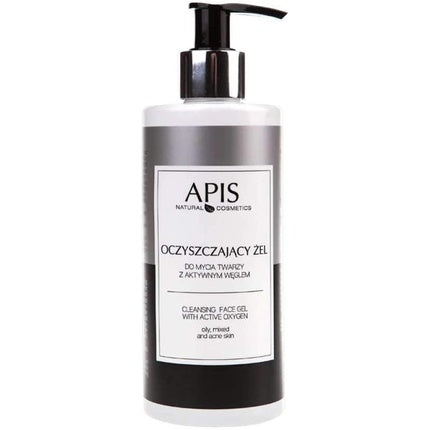 Gel de curățare față Apis, Acid carbonic, Bambus, 300ml