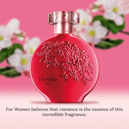 Eau De Toilette O Boticario Floratta Red, roșu, floral