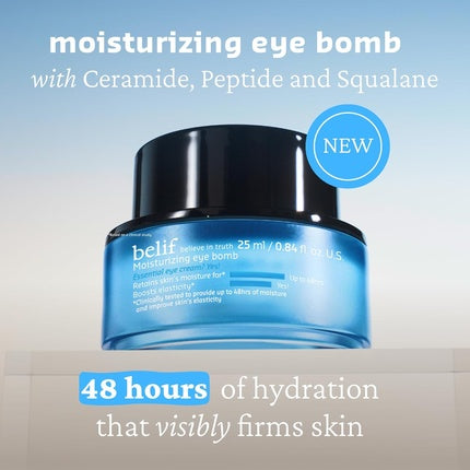 Cremă Ochi, Belif, Moisturizing Eye Bomb, Albastru 25 ml