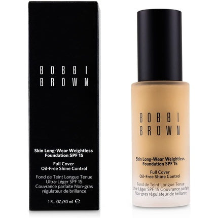 Fond de ten, Bobbi Brown, Skin Long-Wear, bej cald 30ml