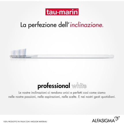 Periuță de dinți antibacteriană Tau-marin Professional 27, Alb, Medium