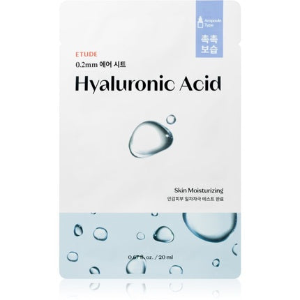 Masca facială Etude House cu Acid Hialuronic - Hidratare Intensă, 20 ml