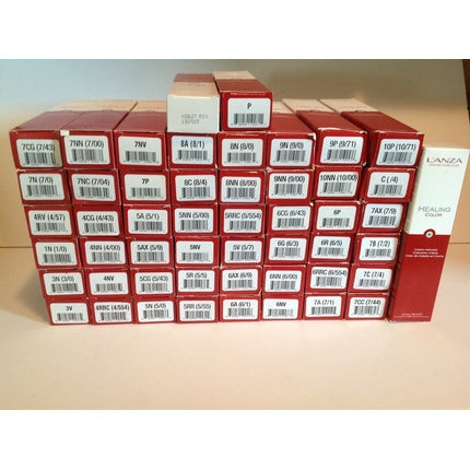 Lanza Healing Color Permanent Cream Hair Color Series 1-10, 3oz