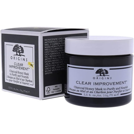Masca Purificatoare, Origins, Clear Improvement, 75 ml, Negru
