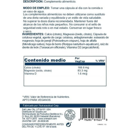 Supliment alimentar, Solaray, Calcium Magnesium, 90 capsule