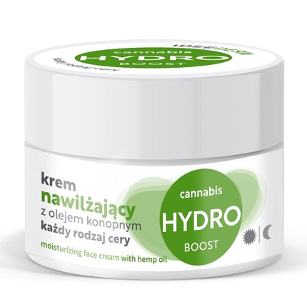 Crema Hidratantă Idee Derm, Zi și Noapte cu Ulei de Cânepă, 50 ml