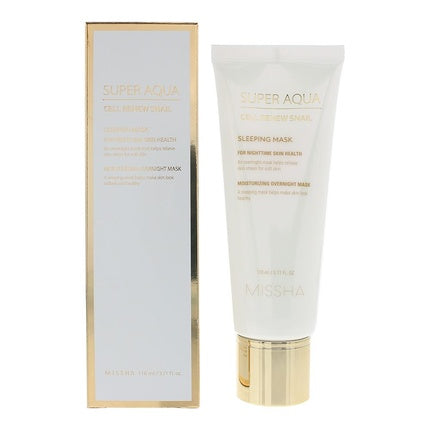 Masca de noapte, Missha, Super Aqua Cell Renew Snail, capacitate 110ml