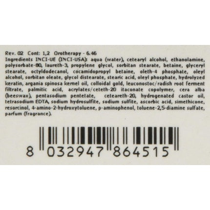 Vopsea de păr, Fanola, Oro Therapy Color Keratin 10.13, 100ml