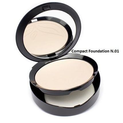 Fond de ten compact, Purobio, 01, bej deschis