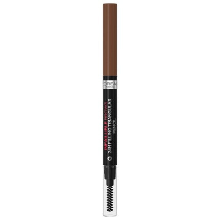 Creion pentru sprancene, L'Oréal Paris, Twist-Up Triangular Tip, Light Brunette