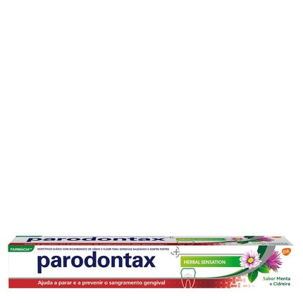 Pastă de dinți Parodontax Herbal Sensation 75ml, mentă și cireșe