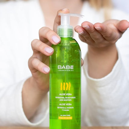 Gel Aloe Vera Babé, Verde, 300ml