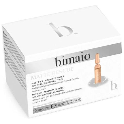 Ampoule Searmat Bimaio - Matte Rescue, 10 buc x 2 ml
