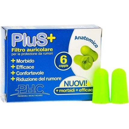 Filtru AUR Ear Plus, Specchiasol, Verde, 6 perechi