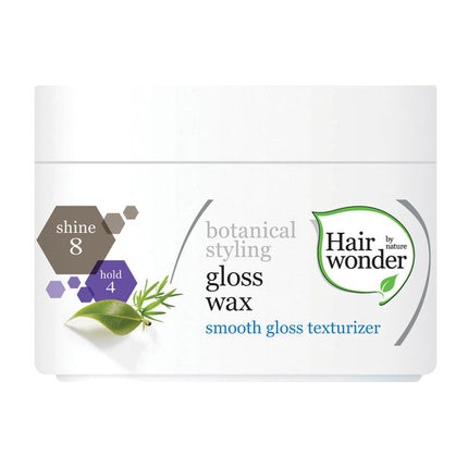 Wax de păr Hairwonder Botanical Styling Gloss Wax, 181 g, alb