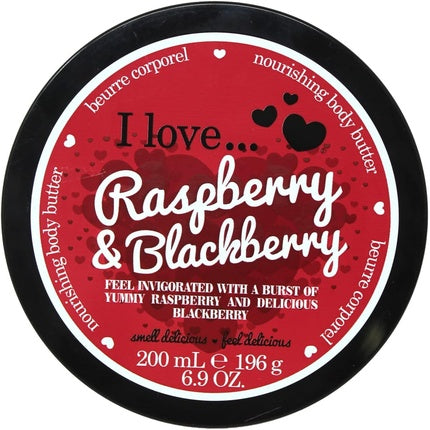 I Love... Raspberry & Blackberry Body Butter 200ml