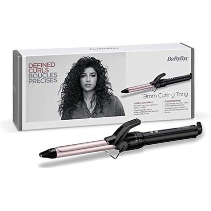 Ondulator păr, Babyliss C319E Pro180, negru și roz