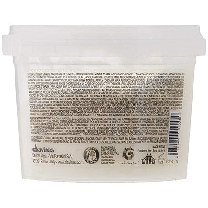 Mască de păr Davines LOVE Curl Mask, 181 g