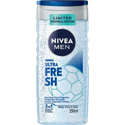 Gel de duș Nivea Men Vitalizing Care, cu miros de citrice scânteietoare, 256 g