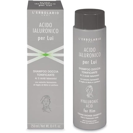 Șampon pentru bărbați, L'Erbolario, Acid Hialuronic pentru El, 250 ml