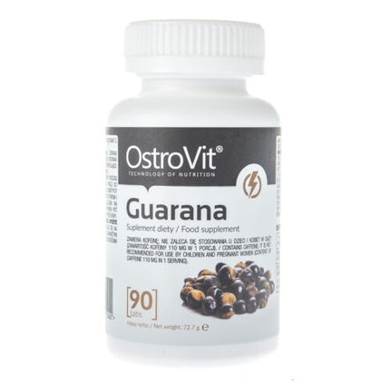 Supliment Vitamine OstroVit Guarana, 90 Tablete