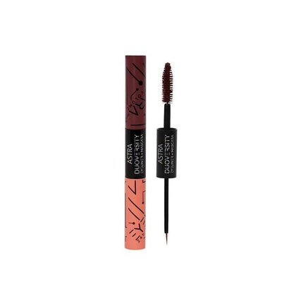Astra Duoversity Mascara and Eyeliner n.04 Cloned Heart, negru/brun, 15 ml