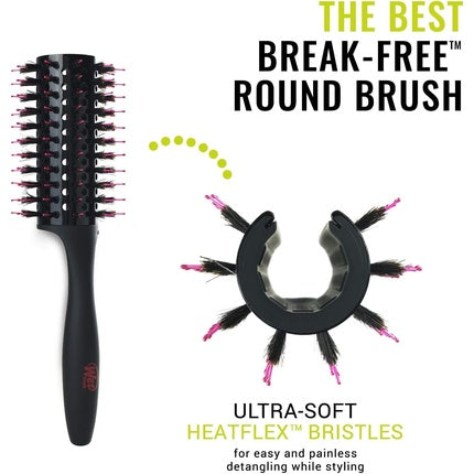 Perie rotundă Wet Brush Fast Dry, unisex, 1 bucată