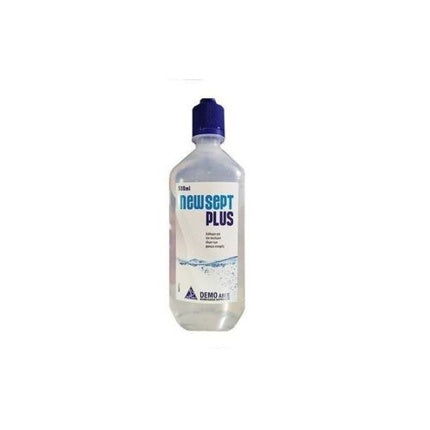Soluție antiseptică Newsept Plus, 500ml, lichid transparent cu dop albastru