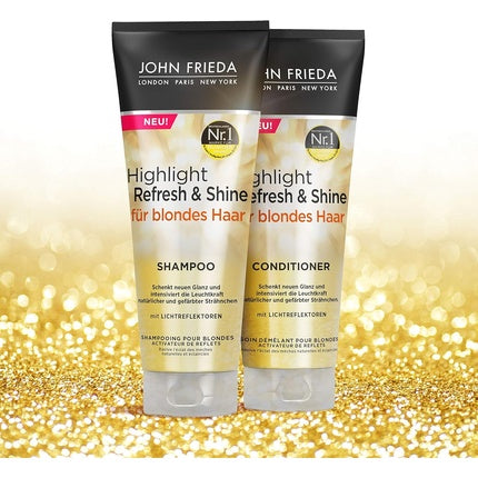 Balsam păr, John Frieda, Highlight Refresh & Shine, blond, 250ml