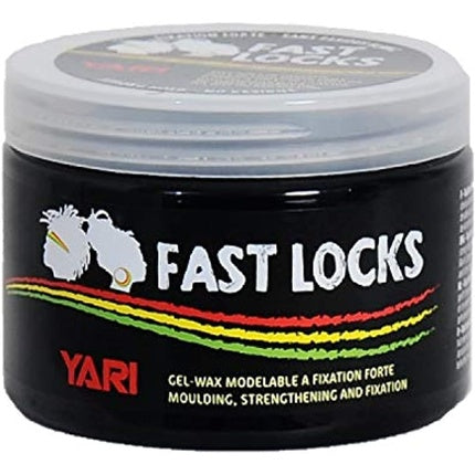 Gel Yari Fast Locks Nero, Fixare Forte, Modelabil, 180 g