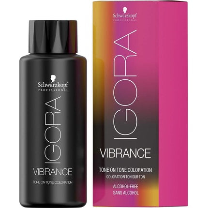 Vopsea de păr Schwarzkopf Igora Vibrance, 4-46 Brun Mediu Bej Ciocolatiu, 80 ml
