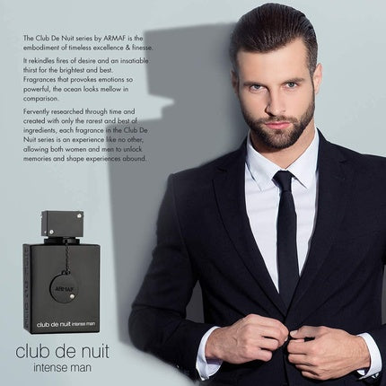 Apă de Toaletă, Armaf, Club De Nuit Intense, negru, 105ml