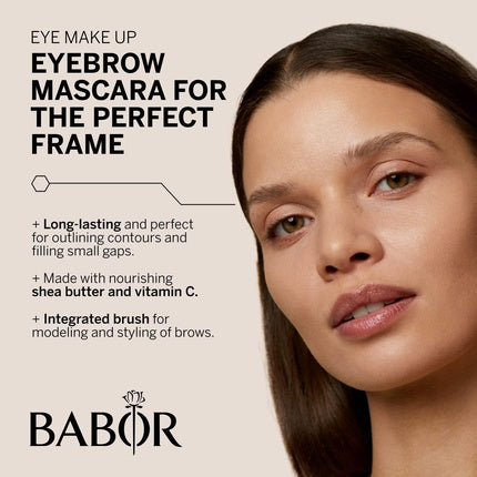 Mascara pentru sprâncene Babor Eye Brow Mascara Ash, 10 g