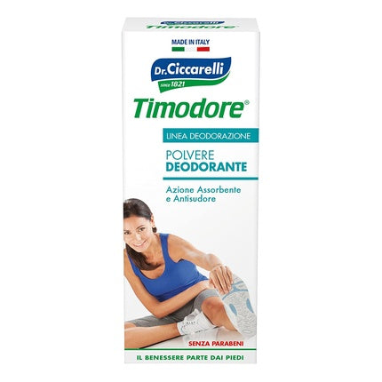 Deodorant Pudră, Timodore, 250g, alb