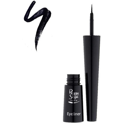 Peggy Sage Eyeliner Negru 2.5ml cu Pensulă Fină