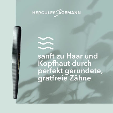 Pieptene de frizerie, Hercules Sägemann, 1628-401, trapezoidal, negru