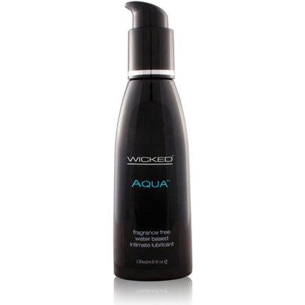 Lichid de ungere intim pe bază de apă - Wicked Sensual Care Aqua, 120 ml