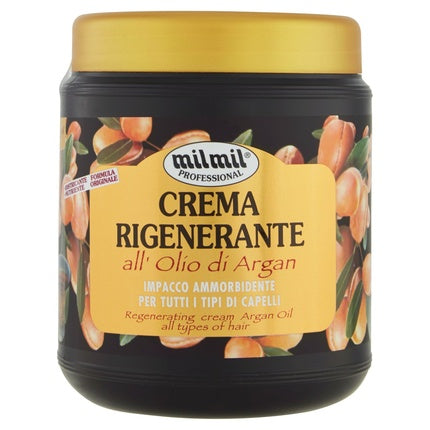 Cremă de păr, Mil Mil, argan, 1L
