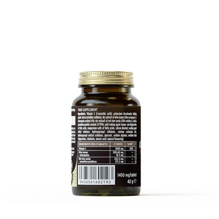 Tablete Hifas Da Terra Ascorbate K Vitamin C Time Release 1400mg 30 buc