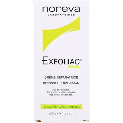 Cremă față, Noreva Exfoliac, reconstrucție, 40ml