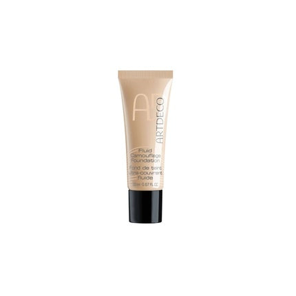 Fond de ten fluid Artdeco Camouflage, culoare bej deschis, capacitate 30ml